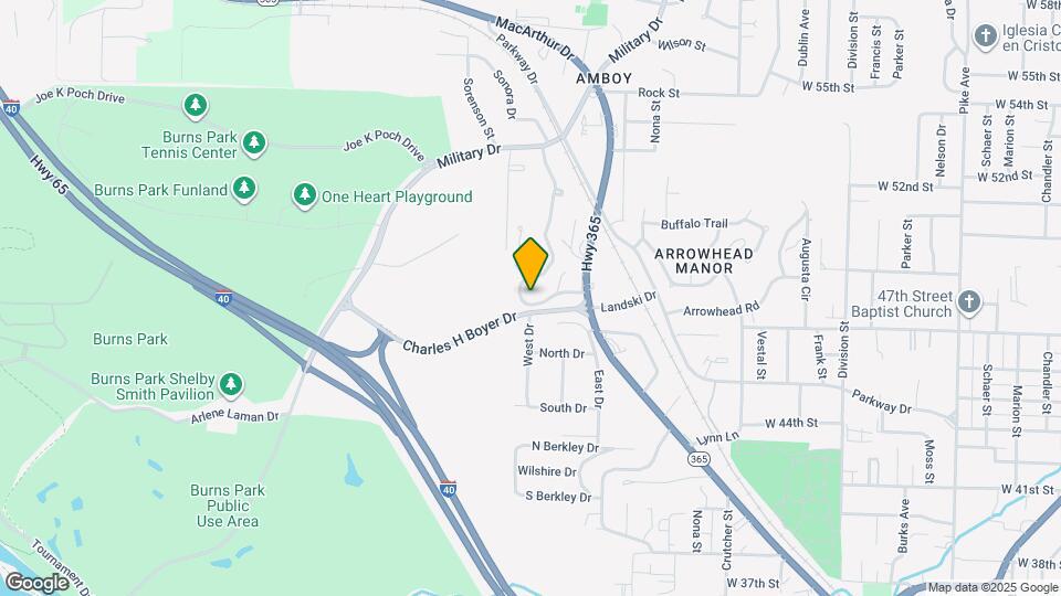 300 Sierra Madre Dr Map and Location Details