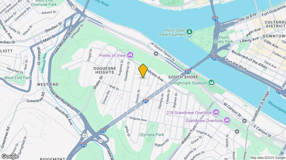 143 Oneida St Map and Location Details