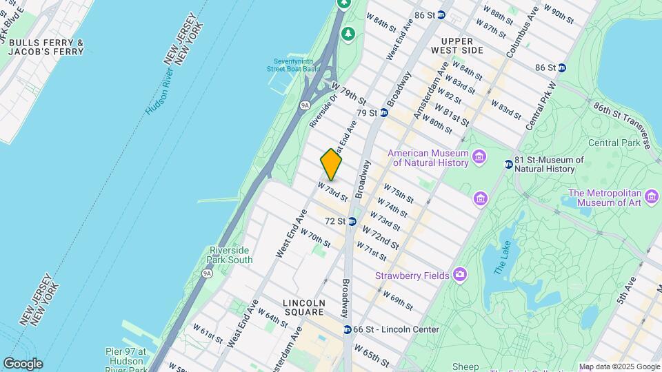 269 W 73rd St Map and Location Details