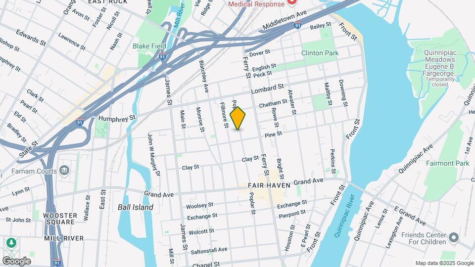 390 Poplar St Mapa y Detalles de la Ubicación