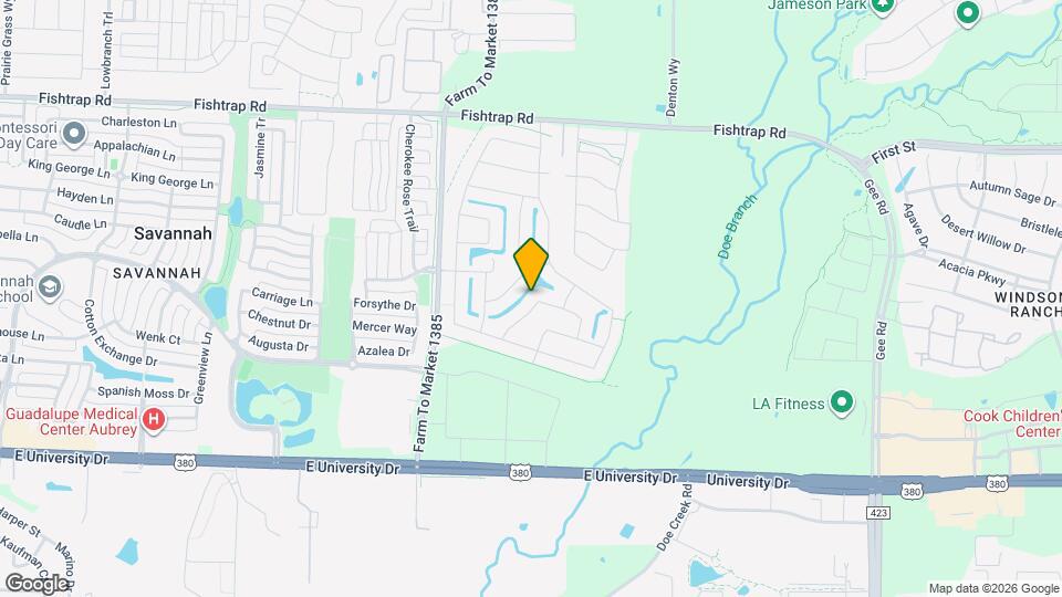 1030 Barrington Dr Mapa y Detalles de la Ubicación