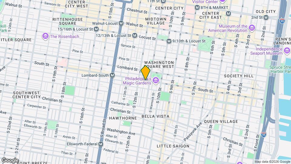 1118 South St Map and Location Details