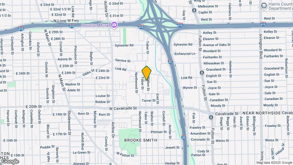 1639 Walton St Map and Location Details