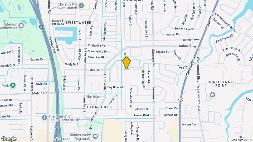 4403 Anvers Blvd Map and Location Details