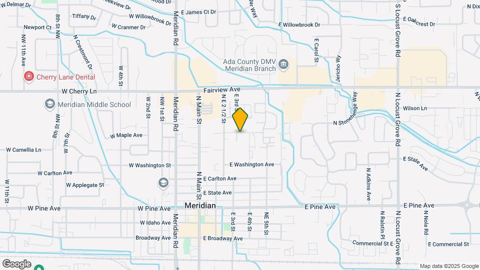 1336 E 3rd St Mapa y Detalles de la Ubicación