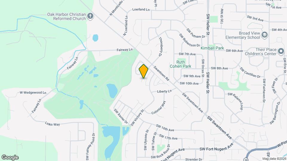 970 SW Upland Ct Map and Location Details