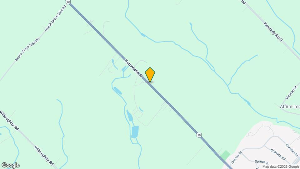 18902 Hurontario St Map and Location Details