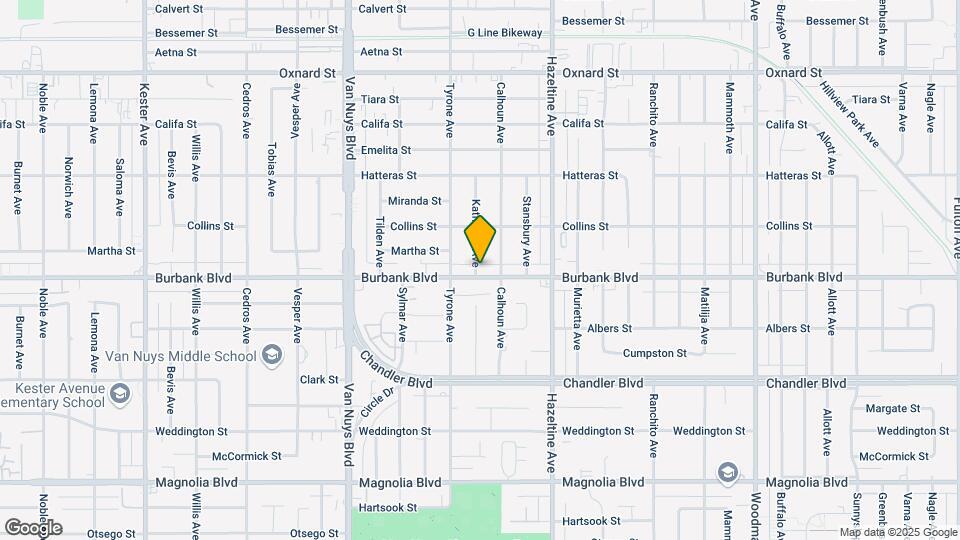 14225 Burbank Blvd Mapa y Detalles de la Ubicación