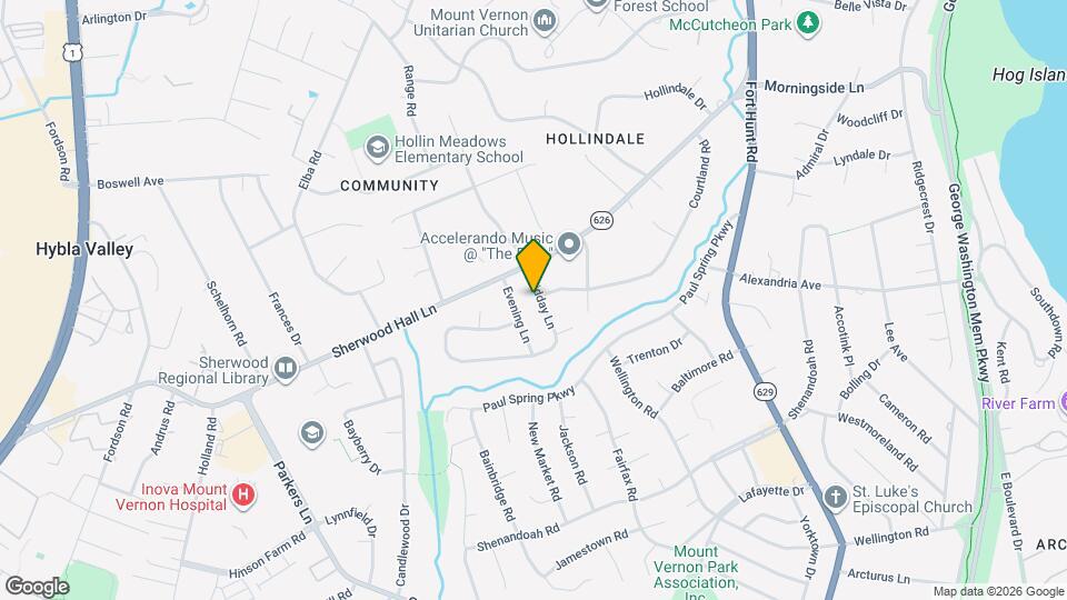 7736 Midday Ln Map and Location Details