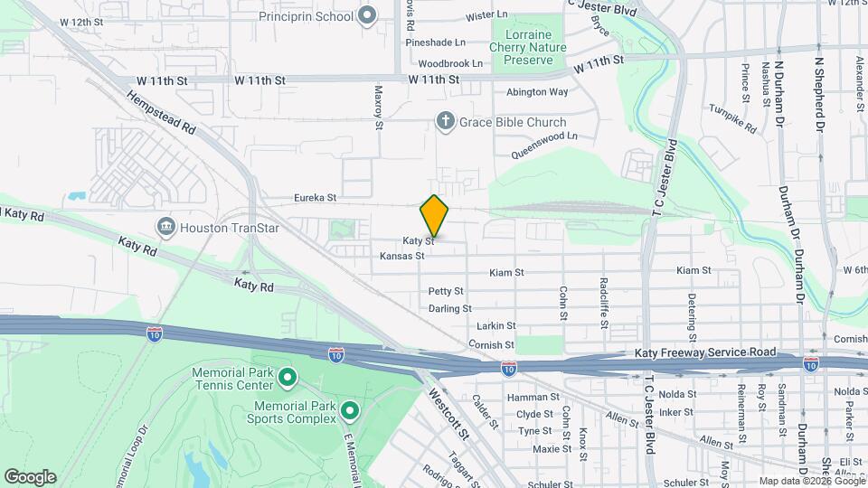 5841 Katy St Map and Location Details