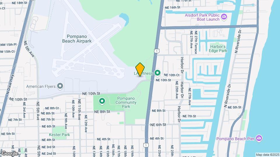 1001 NE 10th St Mapa y Detalles de la Ubicación