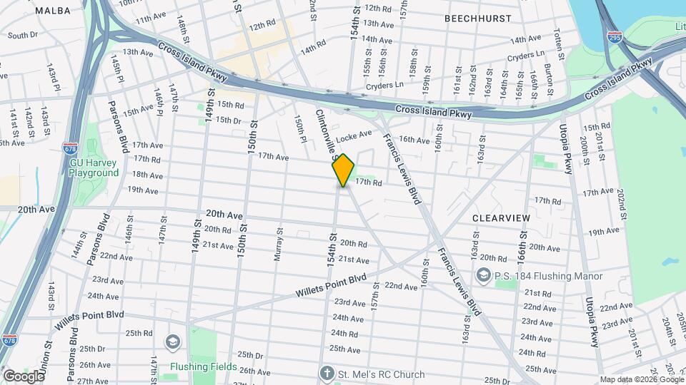 17-45 154th St Map and Location Details