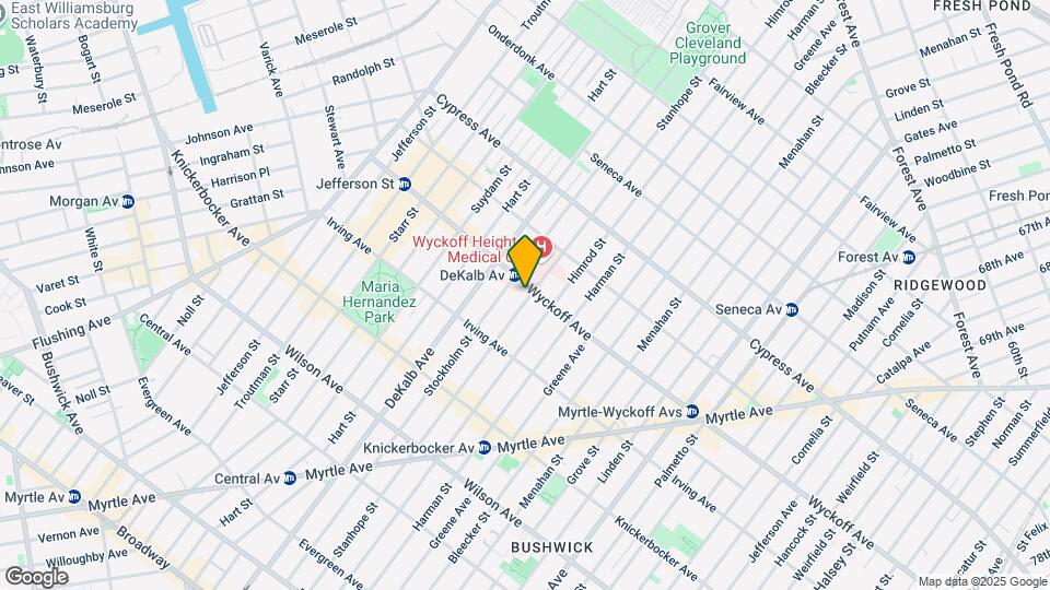 126 Wyckoff Ave Map and Location Details