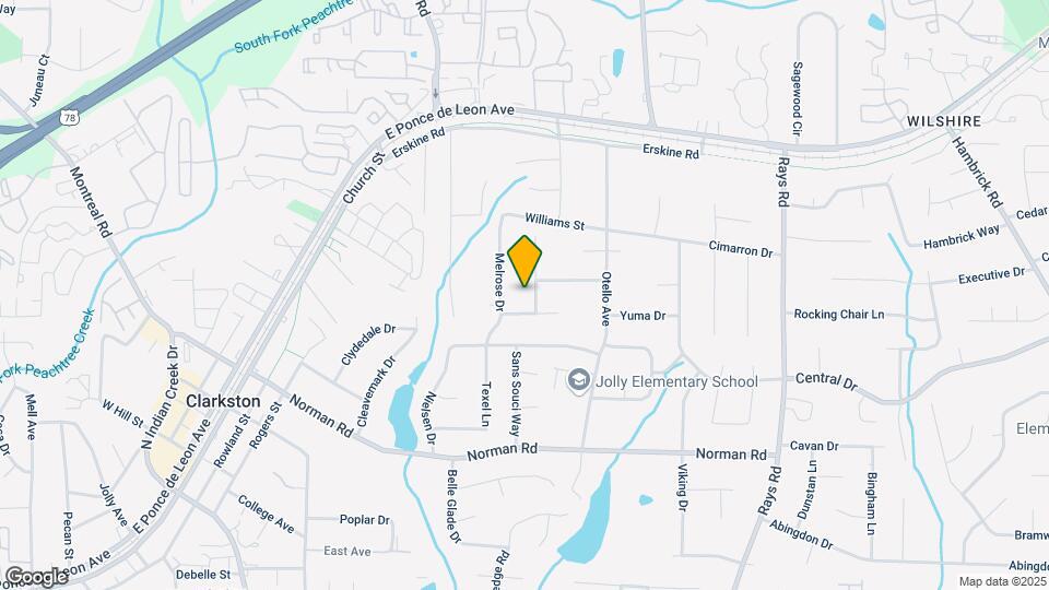 1160 Denison Dr Map and Location Details