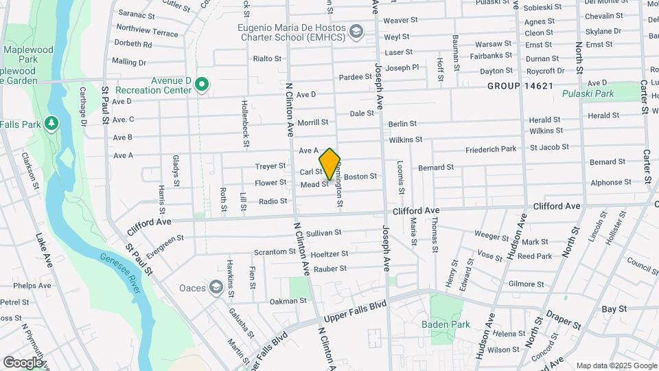 75 Mead St Map and Location Details