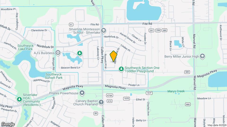 2922 Abbey Field Dr Map and Location Details