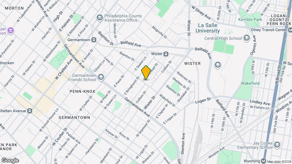 5161 Wakefield St, Unit 1 Map and Location Details