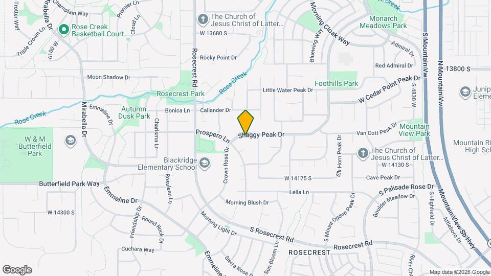 5423 Shaggy Peak Dr Map and Location Details