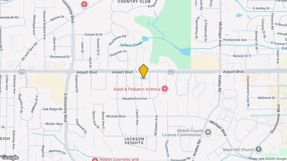 265 Thrift St Map and Location Details