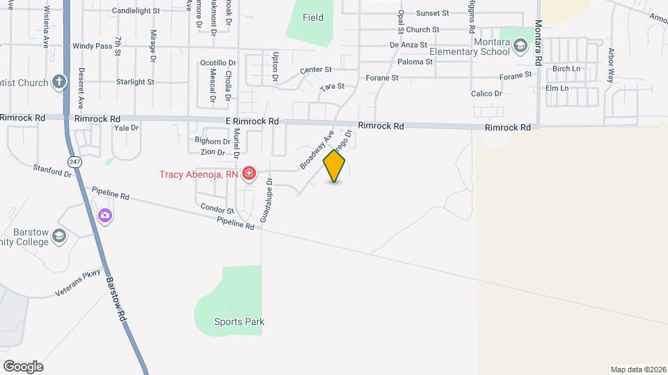 1245 Everglades Ct Map and Location Details