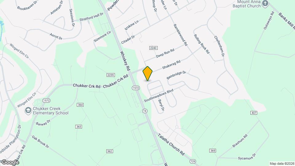 159 Long Creek Dr Map and Location Details