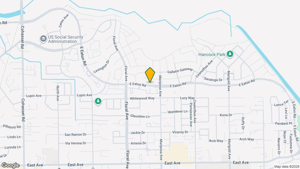 2868 E Eaton Rd Map and Location Details