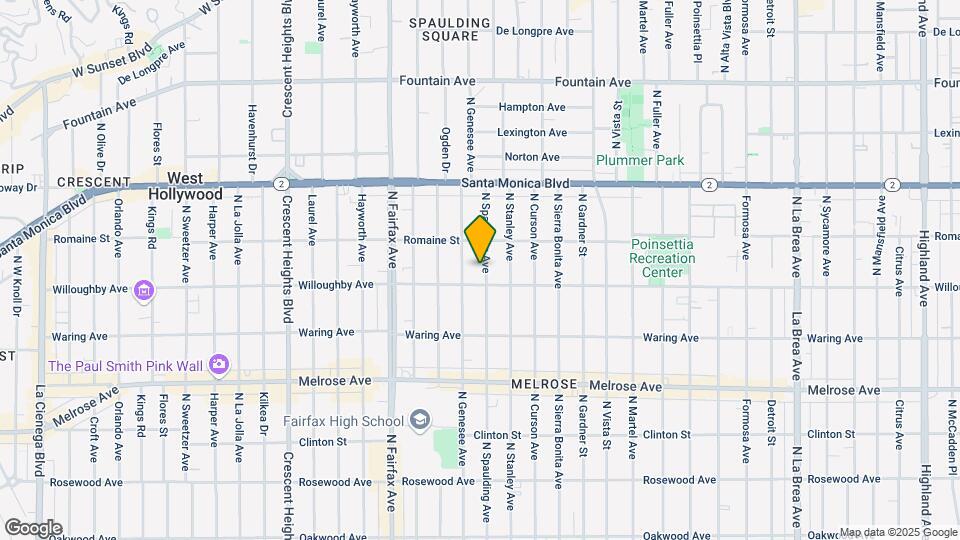 Spaulding Apartments Mapa y Detalles de la Ubicación