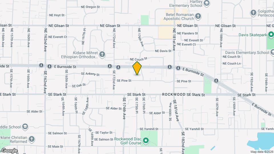 East County Project Mapa y Detalles de la Ubicación