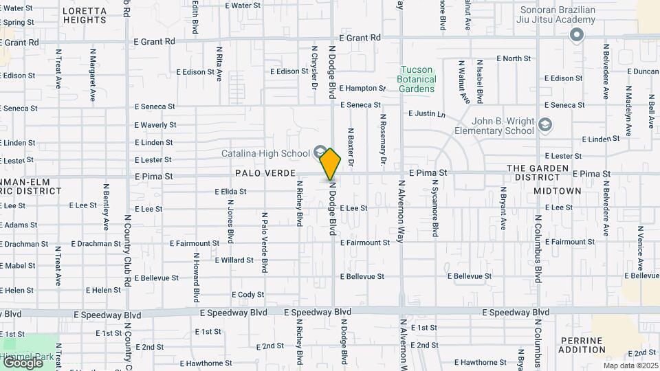 Las Casitas Apartments Map and Location Details