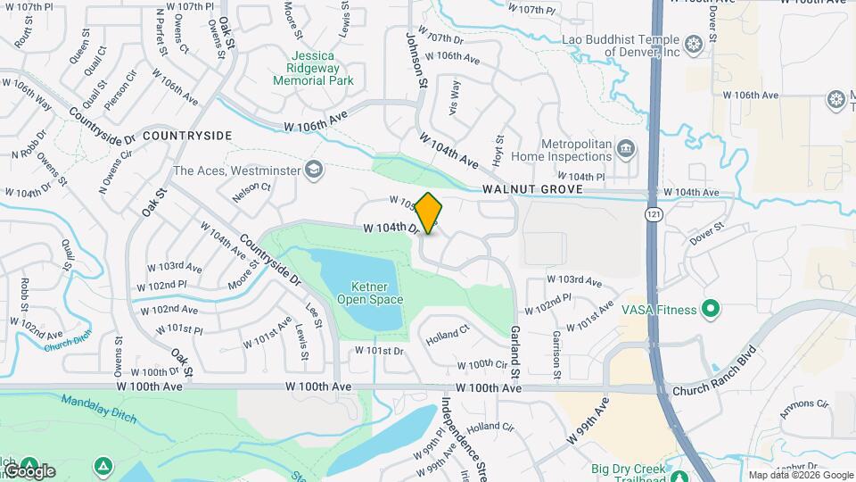 9731 W 104th Dr Map and Location Details