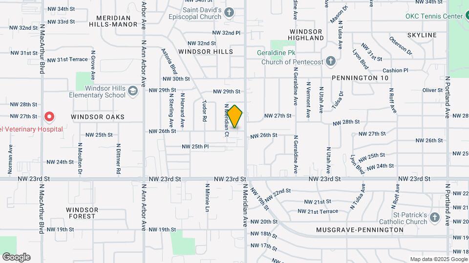 4508 NW 26th St Map and Location Details