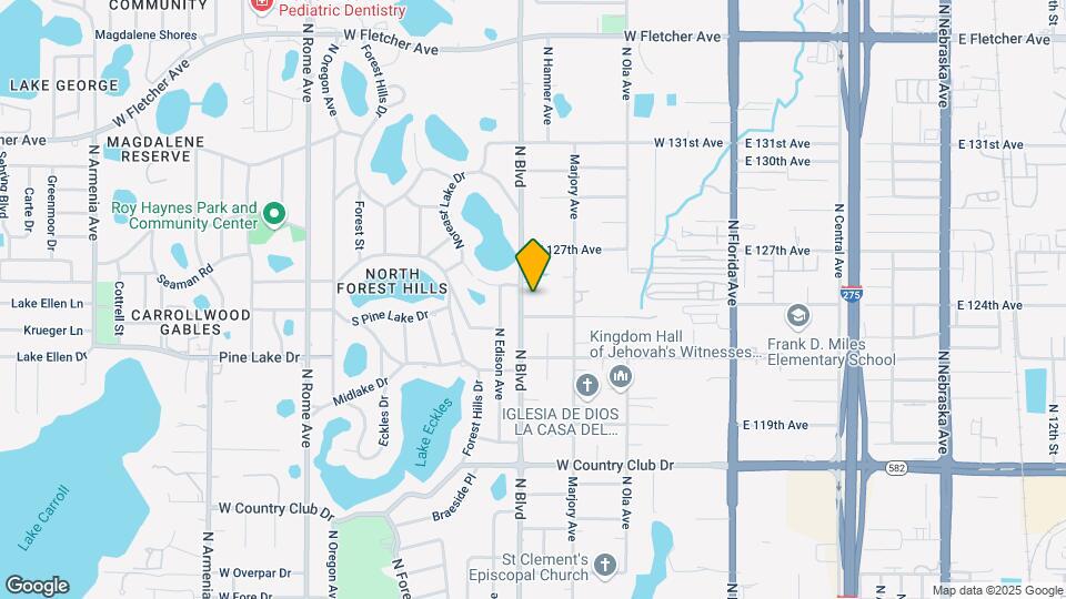 12403 N Boulevard, Unit 1 Map and Location Details