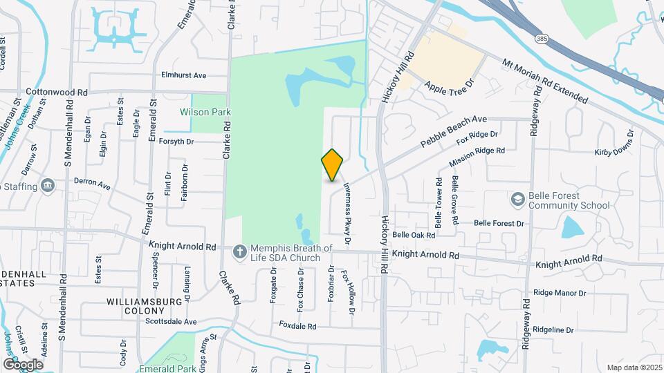 5826 Pebble Beach Ave Map and Location Details