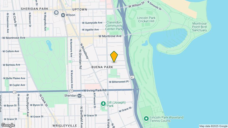720 W Gordon Ter, Unit 20F Map and Location Details