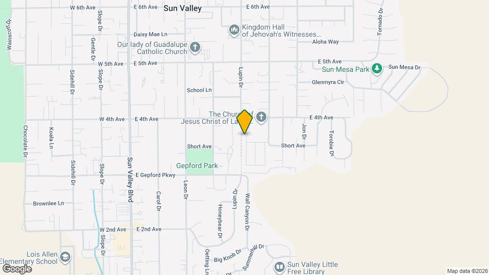 5349 Crst Cv Dr Mapa y Detalles de la Ubicación