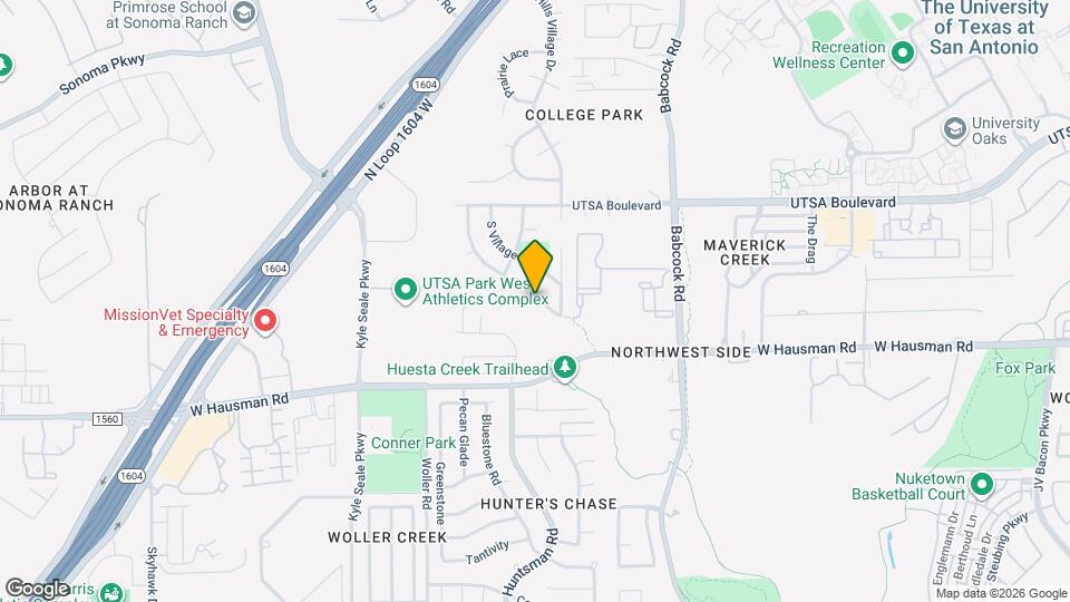 13823 Chisom Creek Dr Map and Location Details