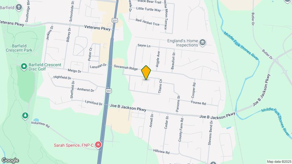 3318 Diamond Ct Mapa y Detalles de la Ubicación