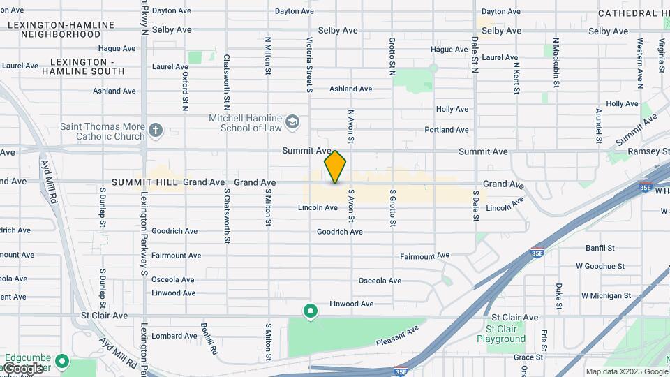 824 Grand Ave Map and Location Details