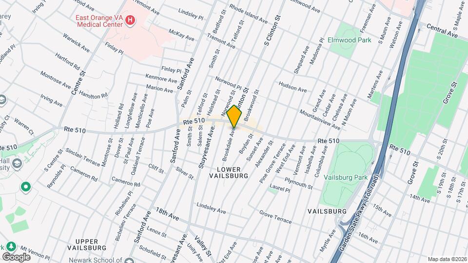 16 Brookdale Ave Map and Location Details