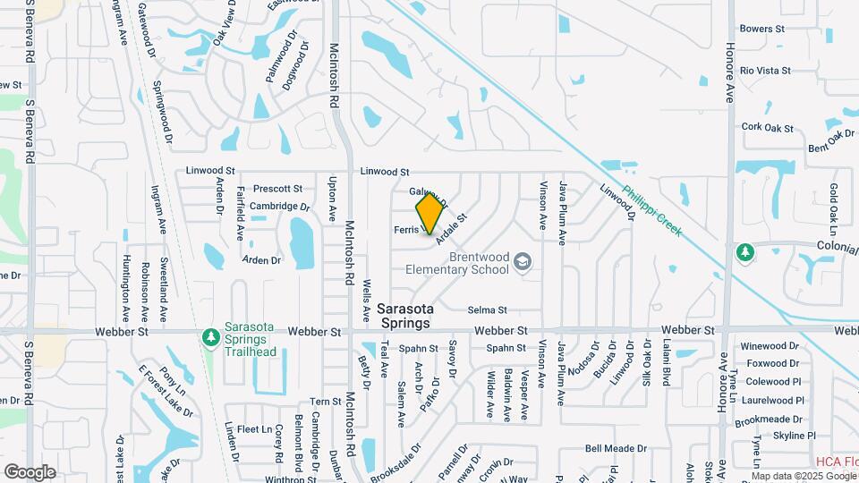 4511 Ardale St Mapa y Detalles de la Ubicación
