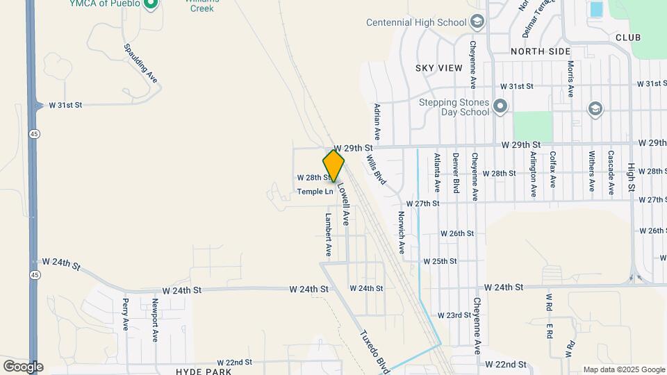 3005 Temple Ln Map and Location Details