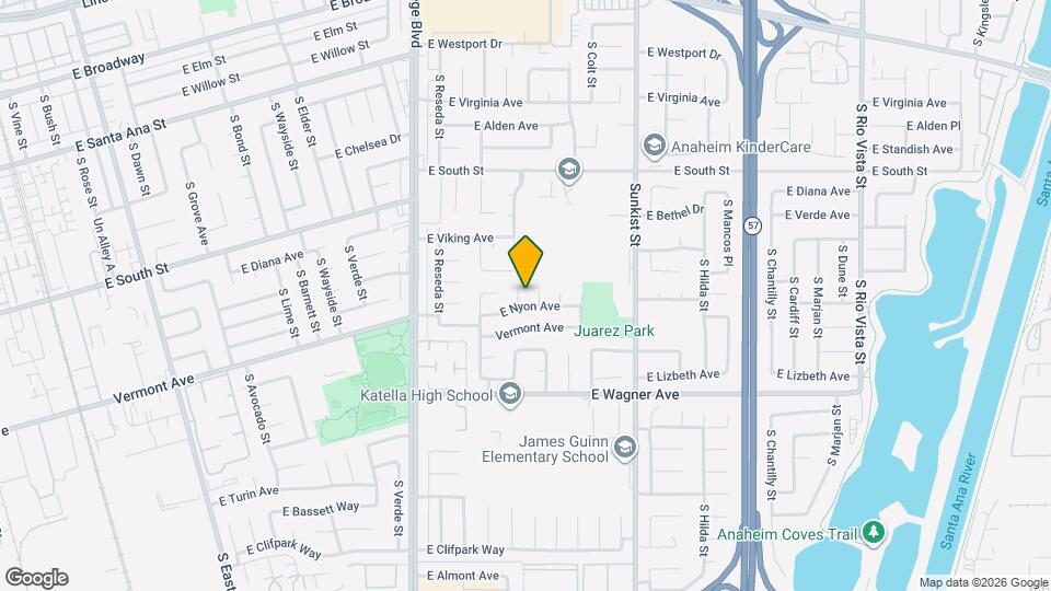 866 S Stone Cir Map and Location Details