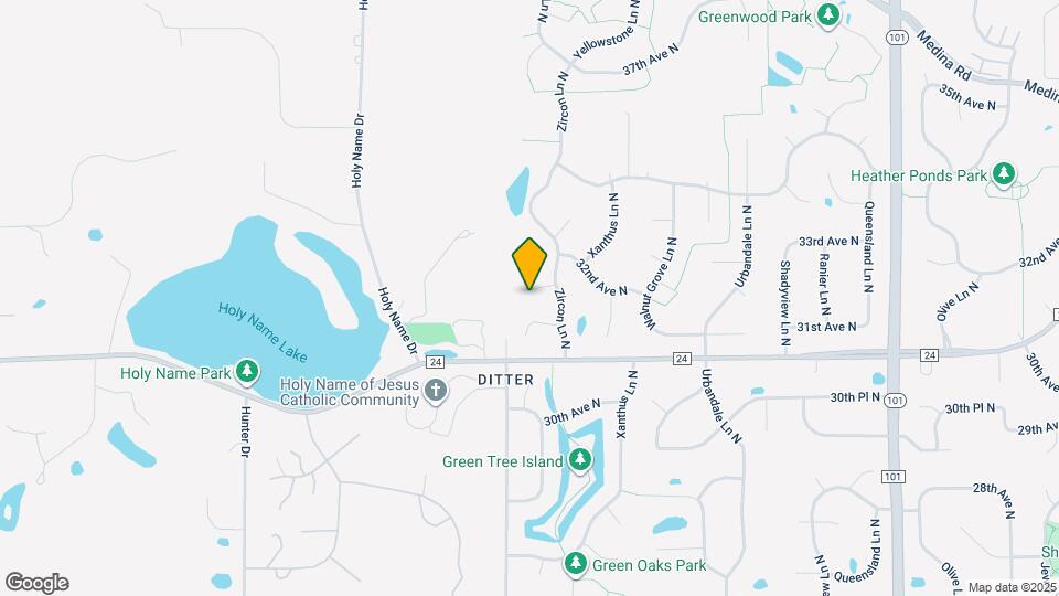 19015 31st Pl N Map and Location Details