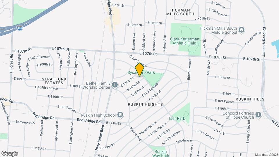 7316 E 108th Dr Map and Location Details