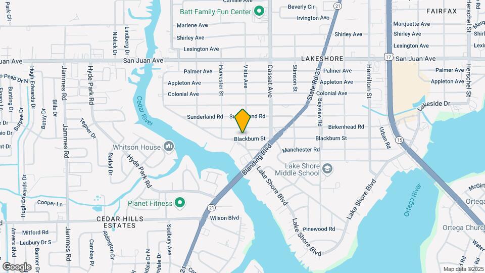 5101 Blackburn St, Unit 5101 Blackburn Mapa y Detalles de la Ubicación