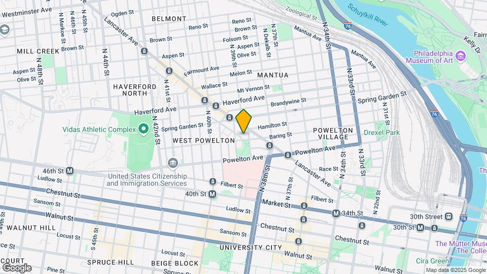 3833 Baring St, Unit 2 Map and Location Details