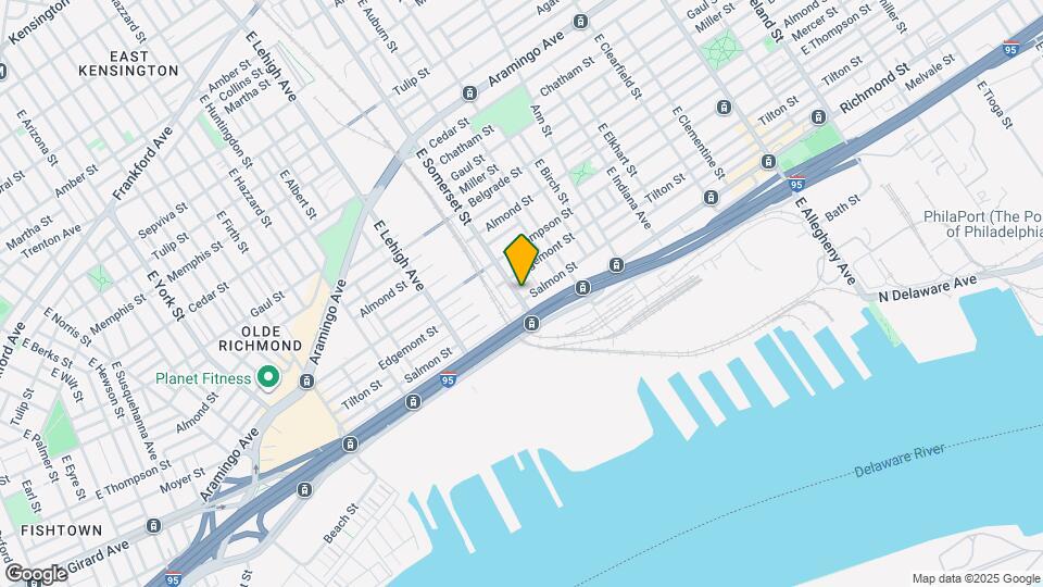 2715 E Somerset St Map and Location Details