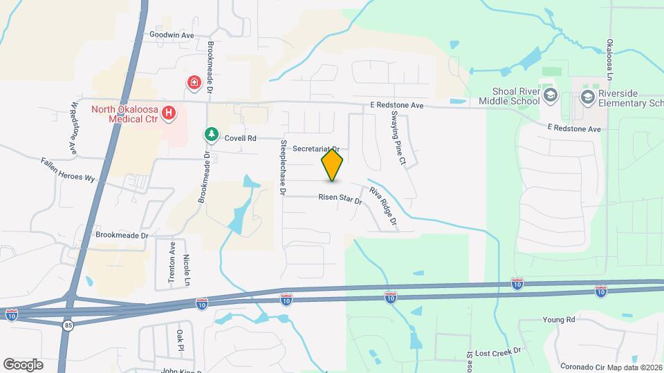 425 Whirlaway Ct Map and Location Details