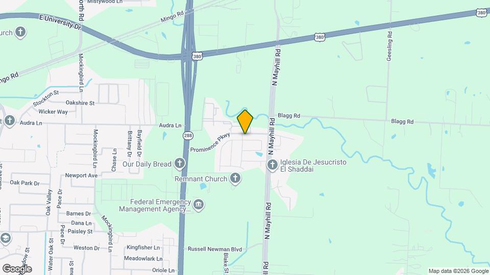 1301 Raleigh Path Mapa y Detalles de la Ubicación