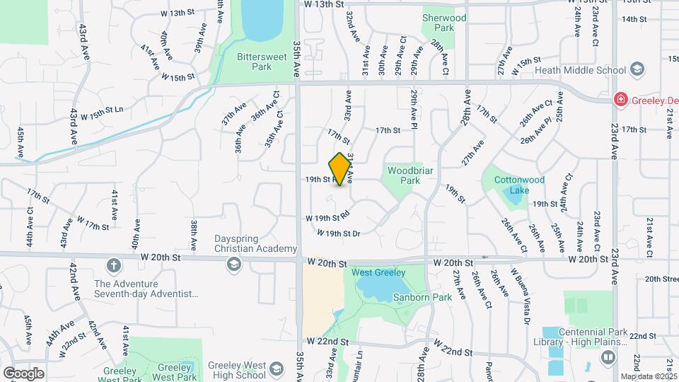 1904 33rd Ave, Unit 1 Map and Location Details